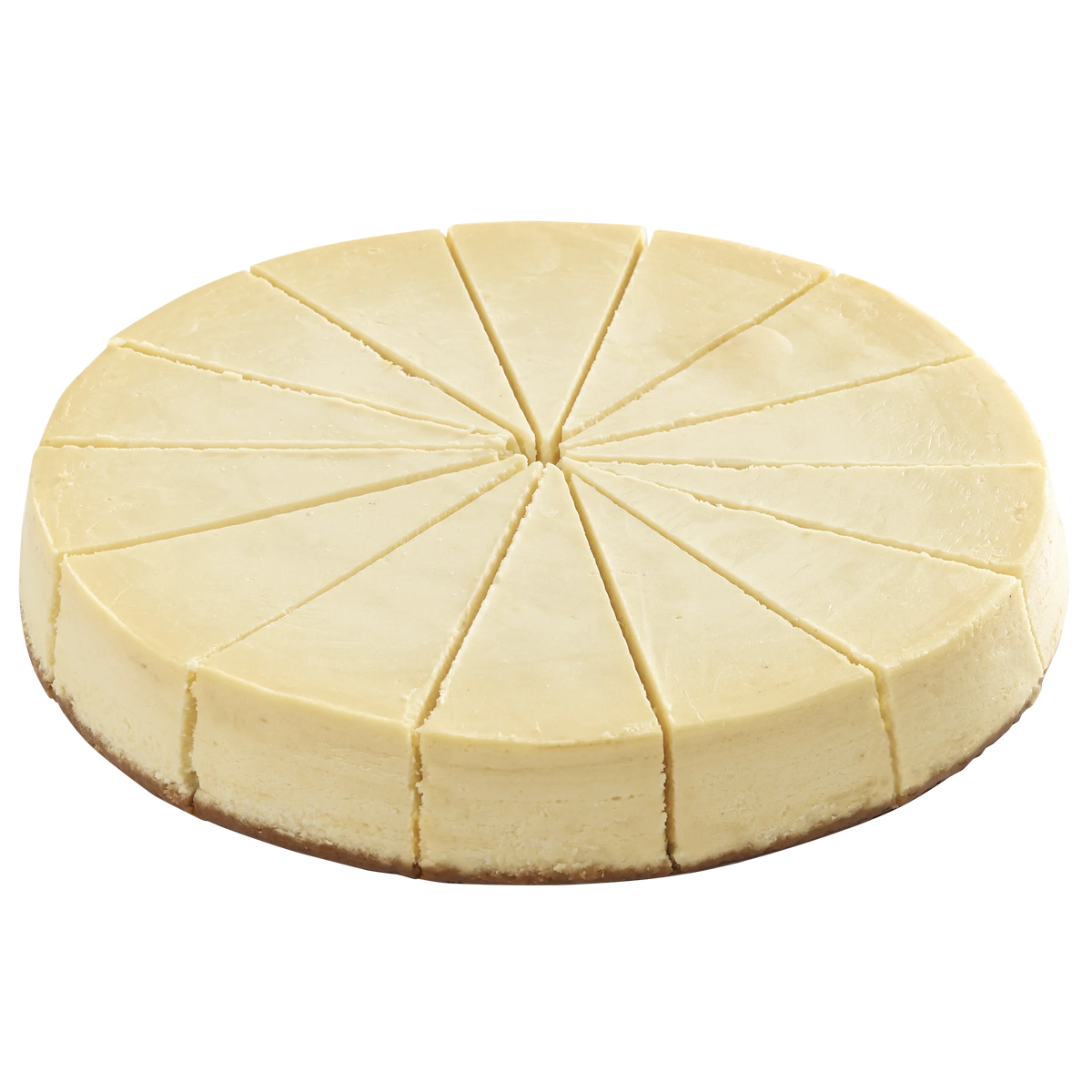 Elite Sweets Frozen 10-in Pre-sliced Plain Cheesecake, 4 × 1.9 kg