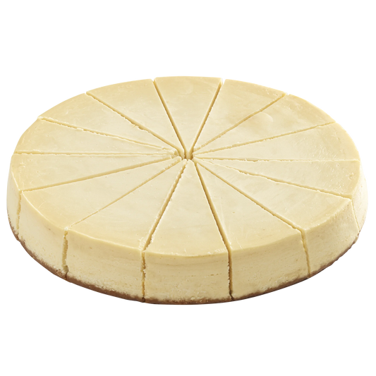 Elite Sweets Frozen 10-in Pre-sliced Plain Cheesecake, 4 × 1.9 kg