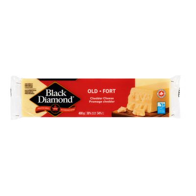 Black Diamond Old White Cheddar Cheese Bar, 400 g