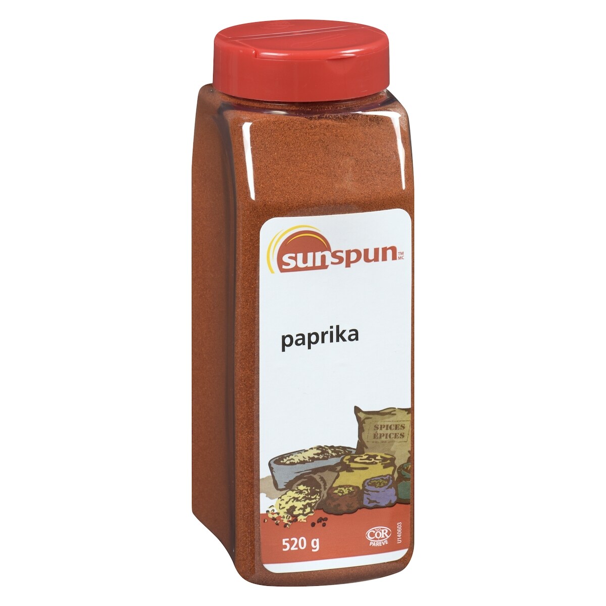 Sunspun Paprika, 520 g