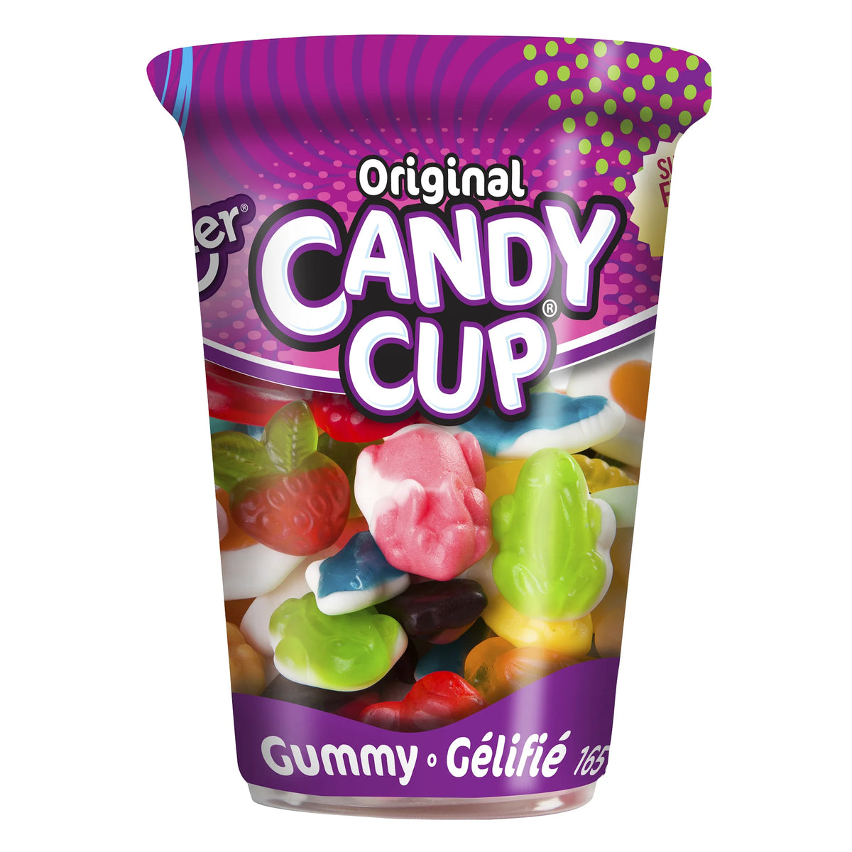 Huer Candy Cup Gummies, Assorted, 6 × 165 g