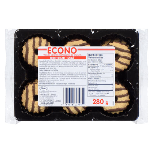 Dare Econo Shortbread Cookies, 280 g