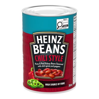 Heinz Chili Style Pinto and Red Kidney Beans, 398 mL