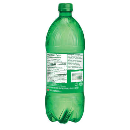 7UP Lemon Lime Soft Drink, 1 L