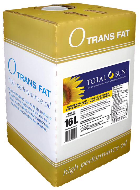 Total Sun High Performance Sunflower Oil, 16 L