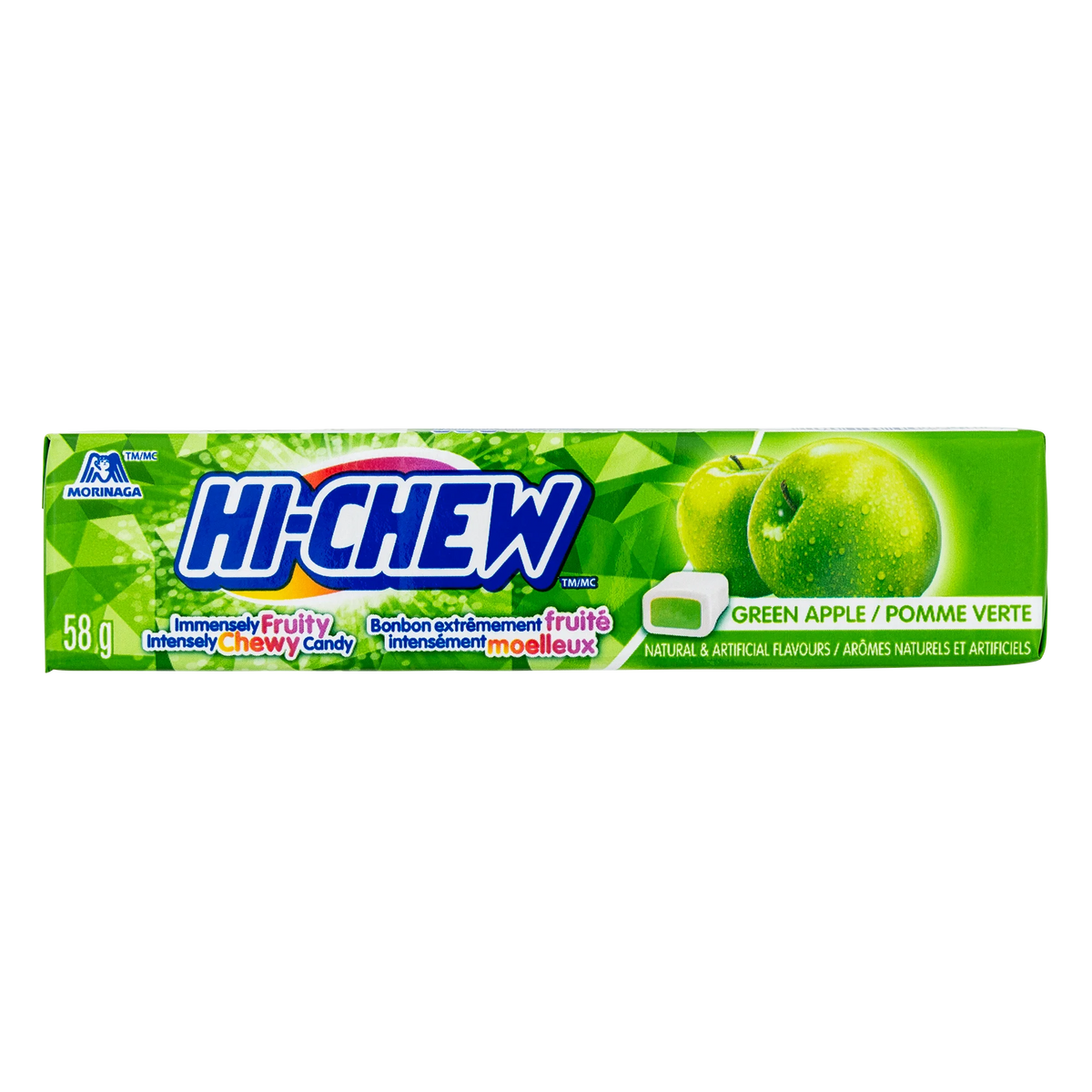 Hi-Chew Green Apple Chews, 12 × 58 g