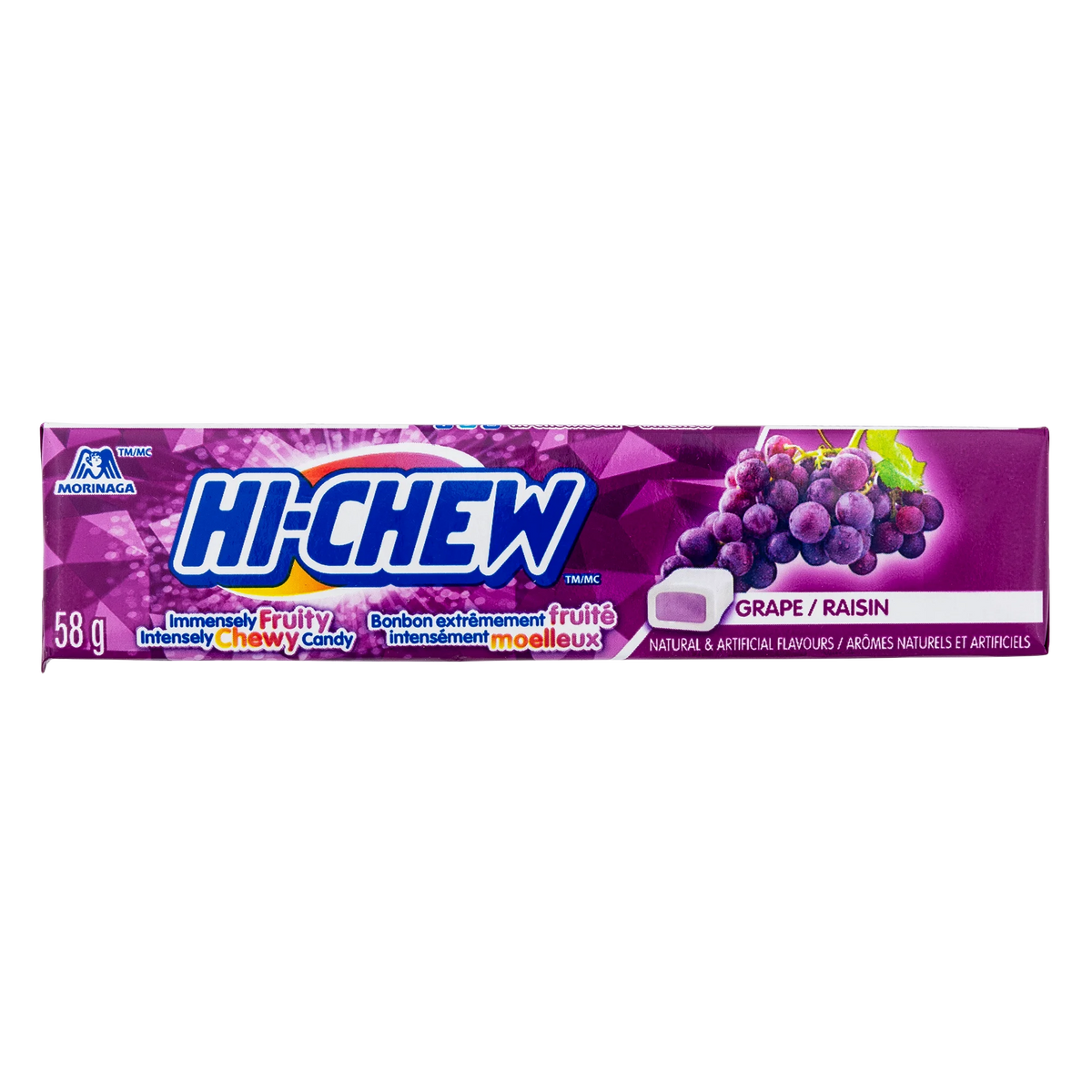 Hi-Chew Grape Chews, 12 × 58 g