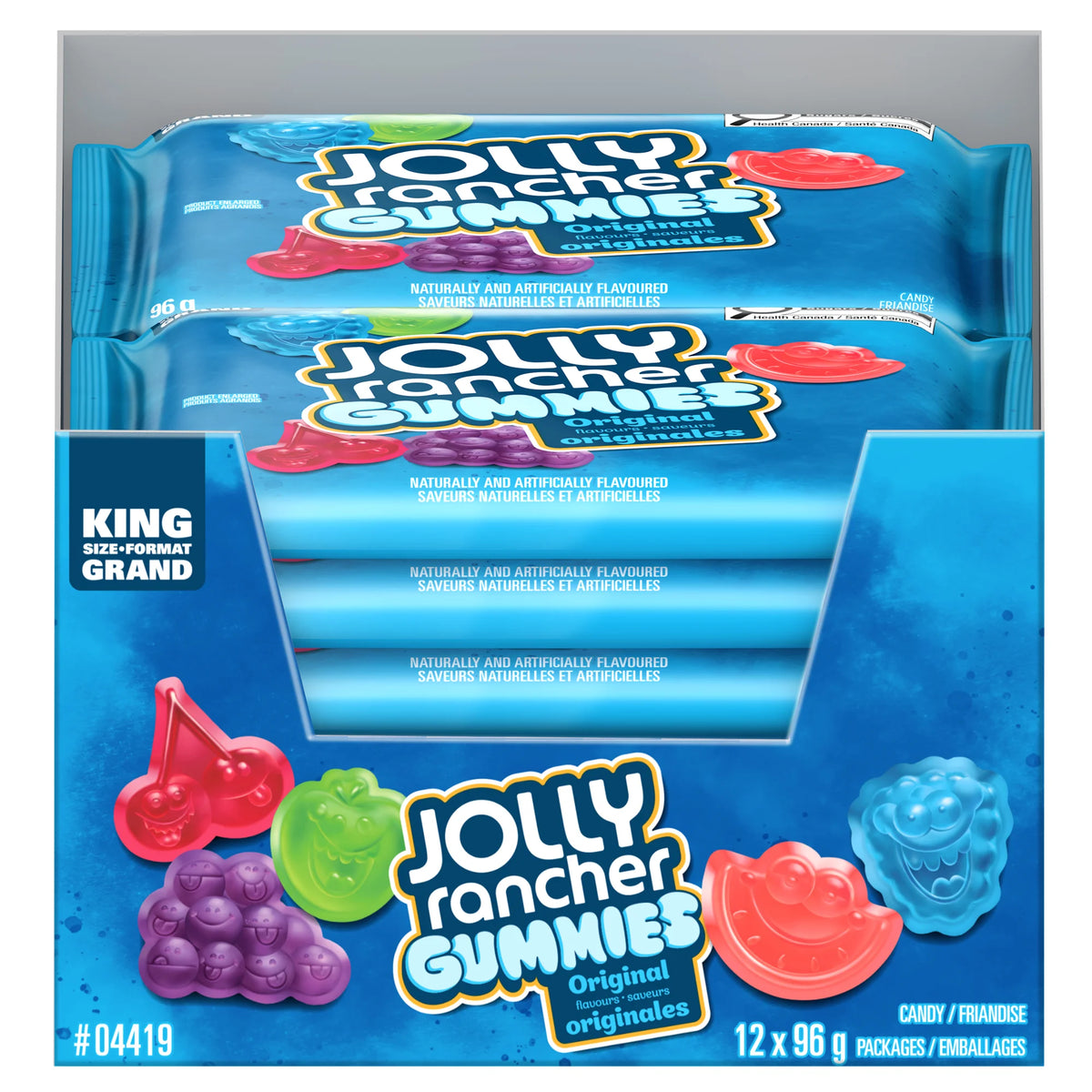 Jolly Rancher Gummies Original King Size, 12 × 96 g