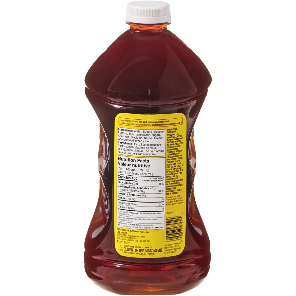 No Name Iced Tea, 2.84 L
