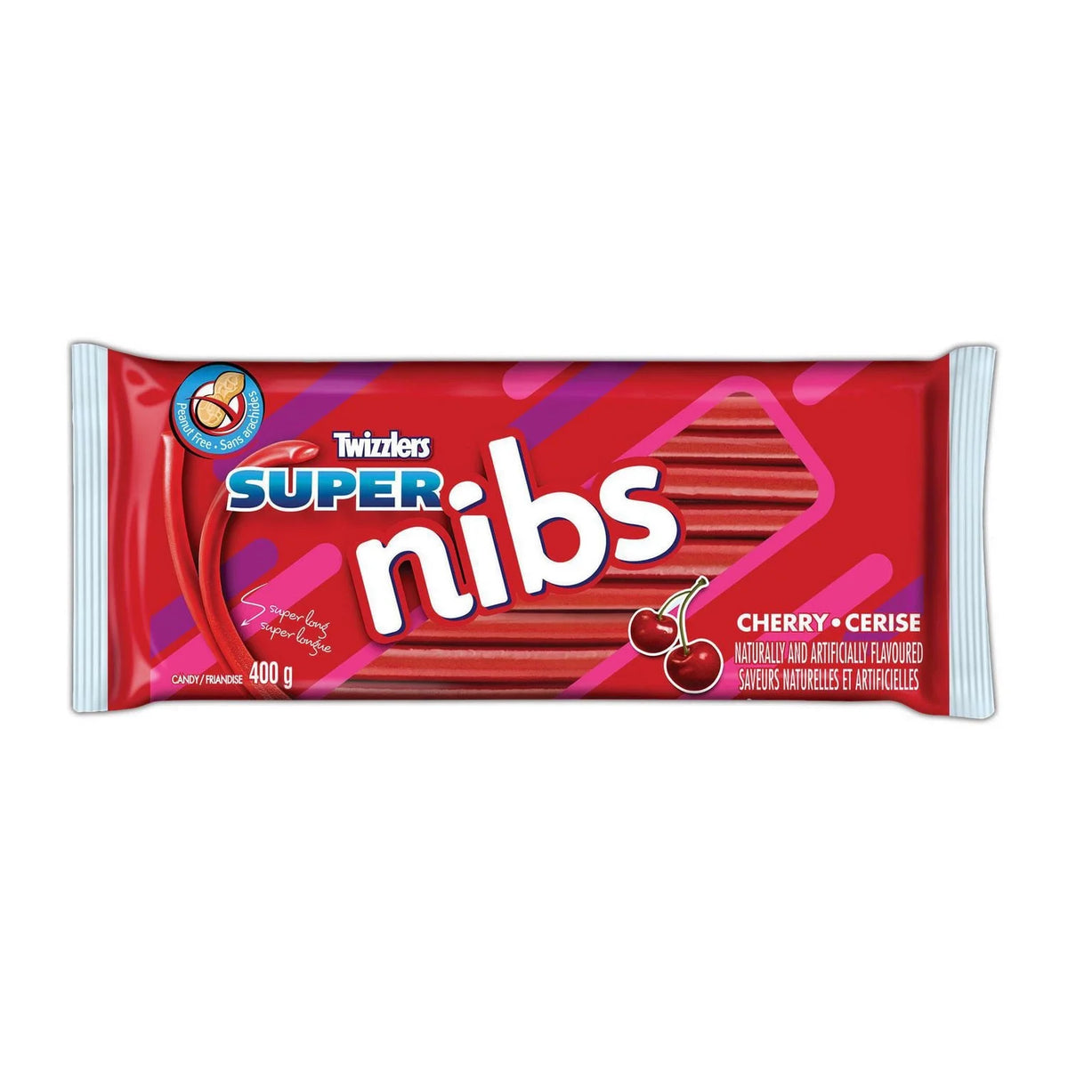 Twizzlers Super Nibs Cherry Candy, 400 g