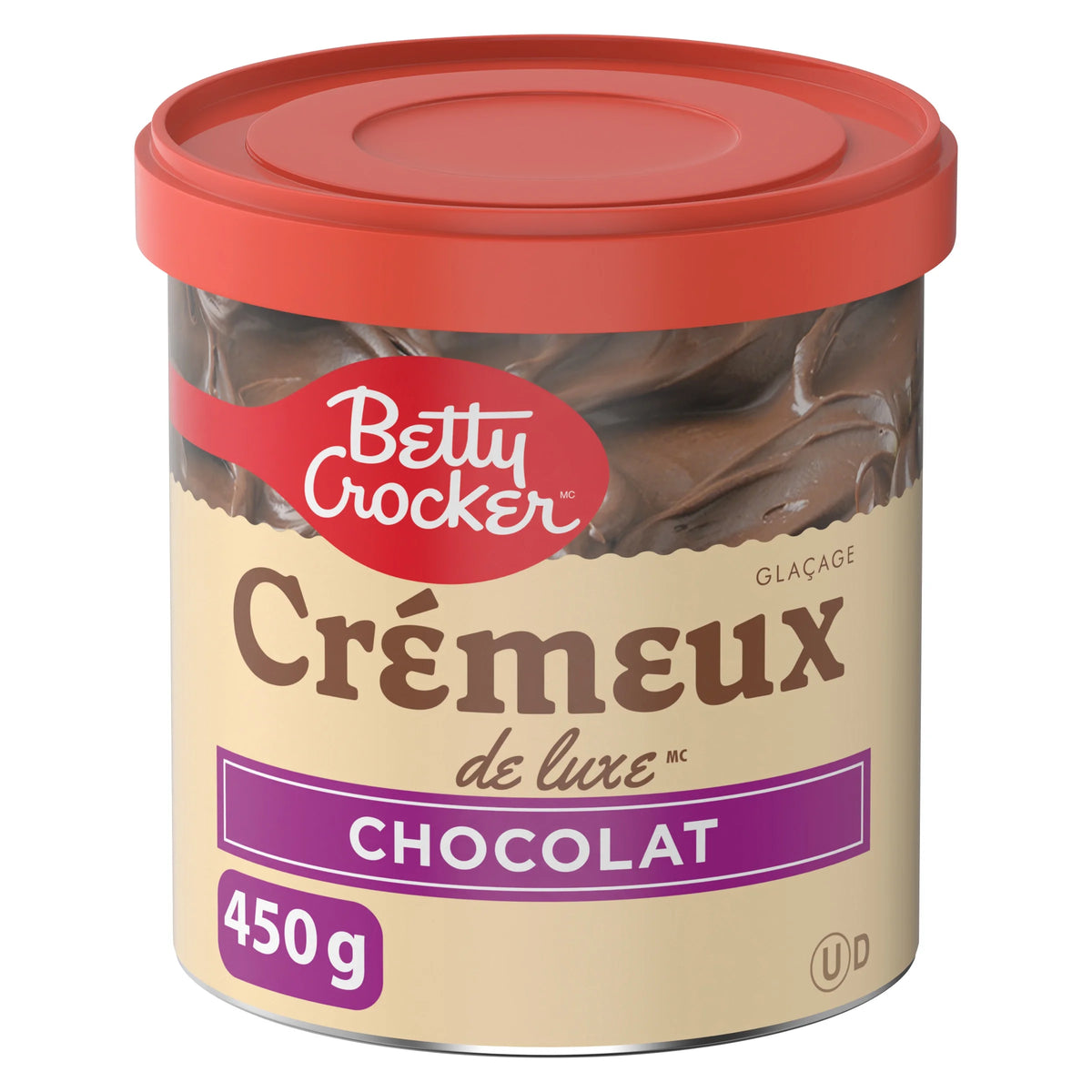 Betty Crocker Creamy Deluxe Chocolate Frosting, 450 g