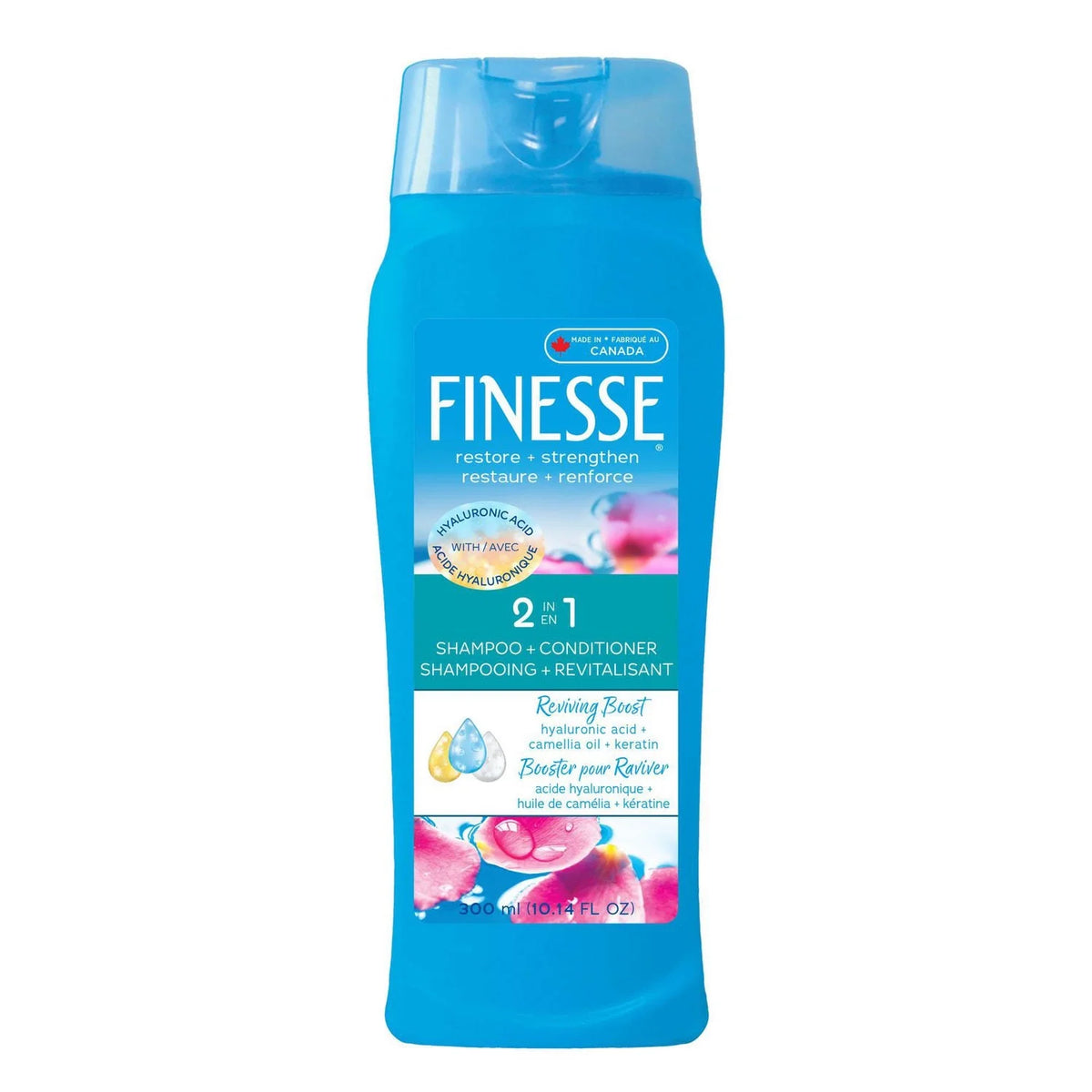 Finesse 2-in-1 Shampoo & Conditioner, 300 mL