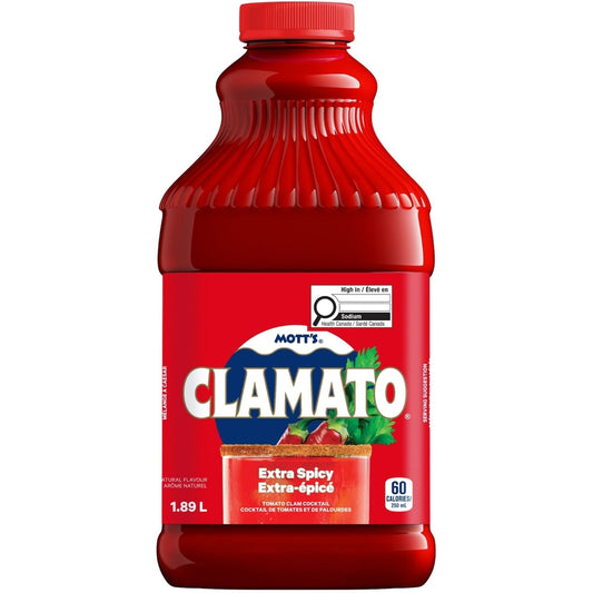 Mott's Clamato Extra Spicy, 1890 mL
