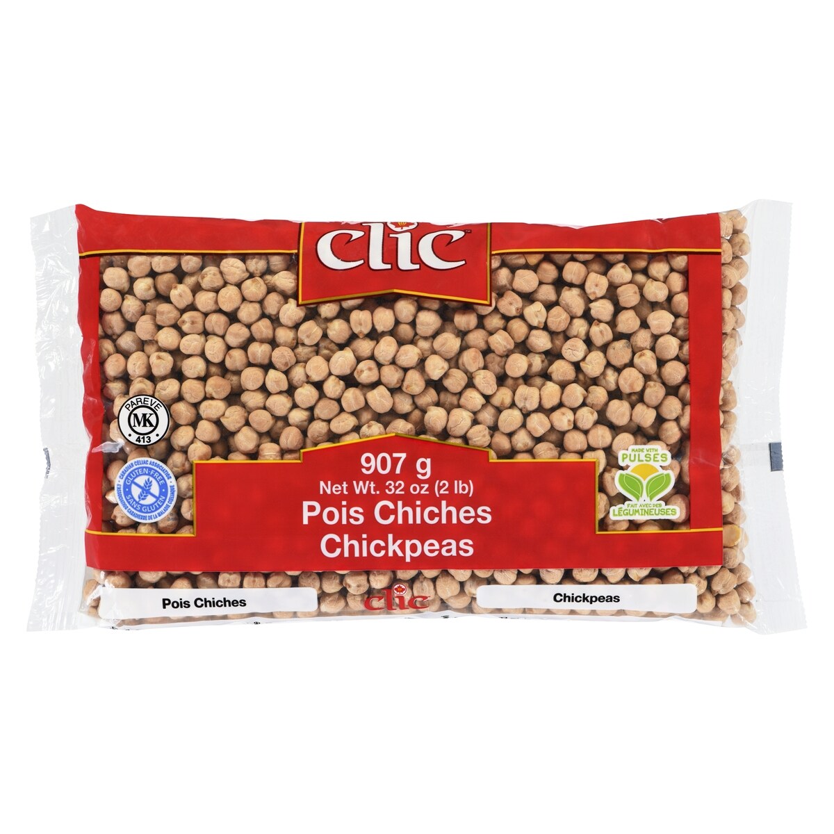 Clic Chickpeas, 907 g