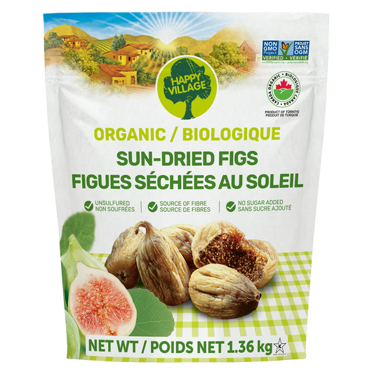 Happy Village Organic Smyrna Figs, 1.36 kg