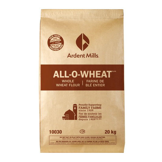 Ardent Mills All-O-Wheat Whole Wheat Flour, 20 kg