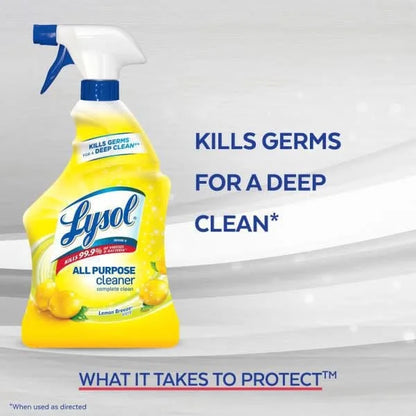 Lysol All Purpose Cleaner Trigger, Lemon, 650 mL
