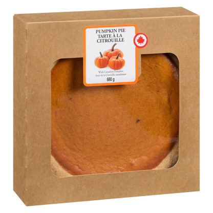 Pumpkin Pie, 8 Inch, 680 g