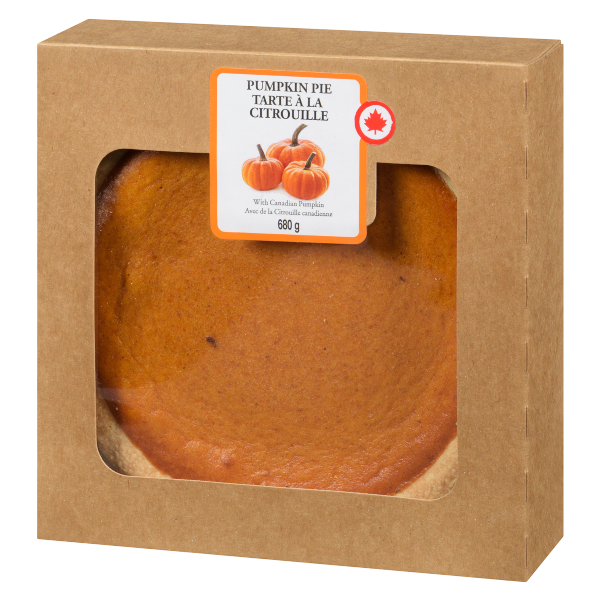 Pumpkin Pie, 8 Inch, 680 g