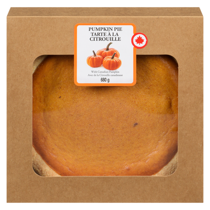 Pumpkin Pie, 8 Inch, 680 g