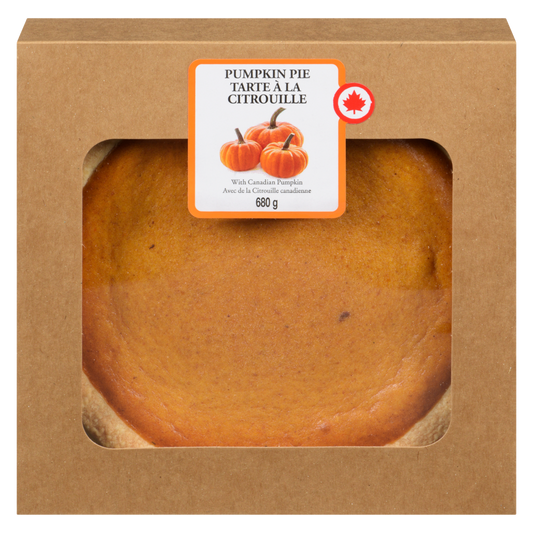 Pumpkin Pie, 8 Inch, 680 g