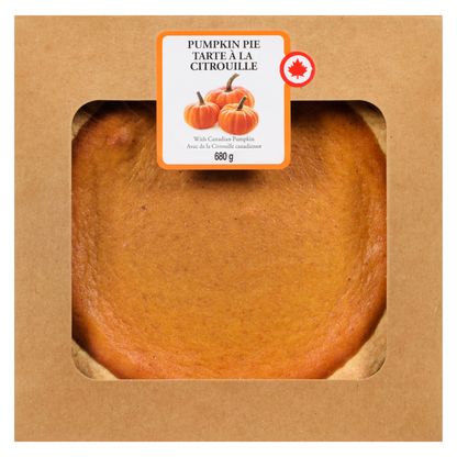 Pumpkin Pie, 8 Inch, 680 g