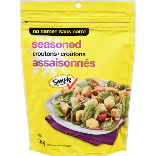 No Name Seasoned Croutons, 145 g