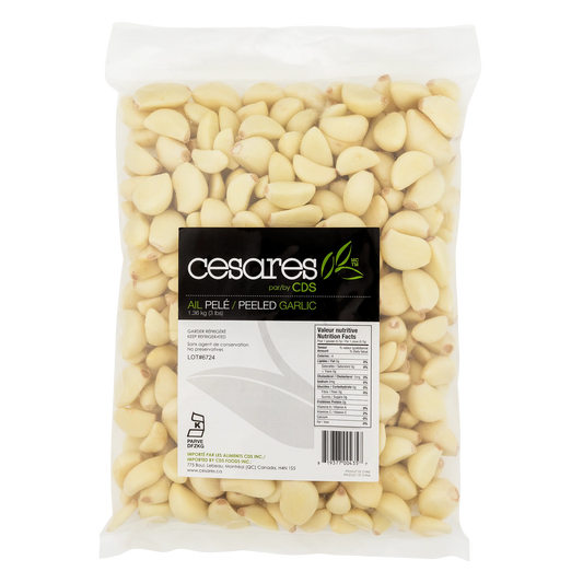 CDS Fresh Peeled Garlic, 1.36 kg