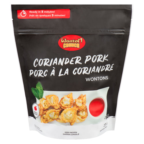 Wonton Crunch Coriander Pork Wontons, 275 g