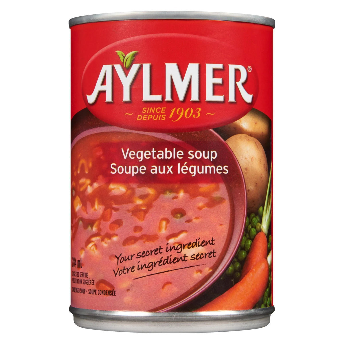 Aylmer Vegetable Condensed Soup, 284 mL