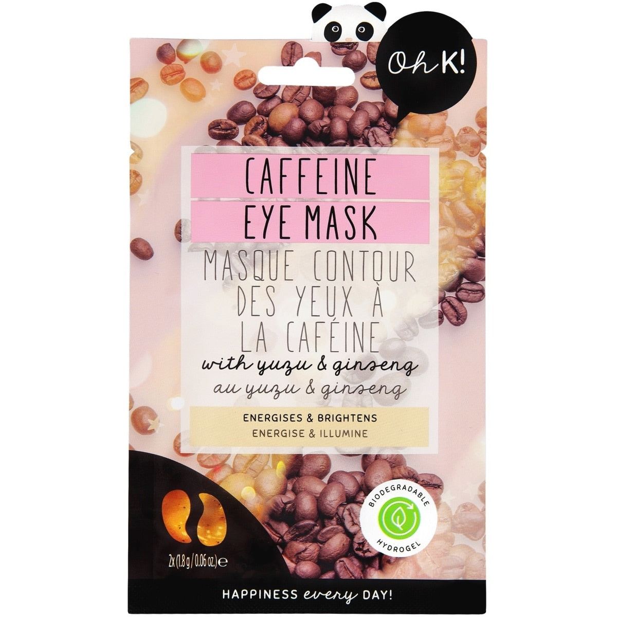 Oh K! Caffeine Eye Mask