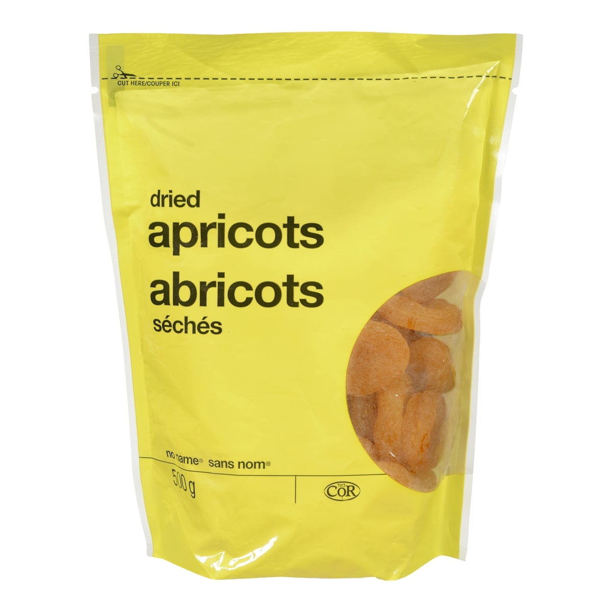 No Name Dried Apricots, 500 g