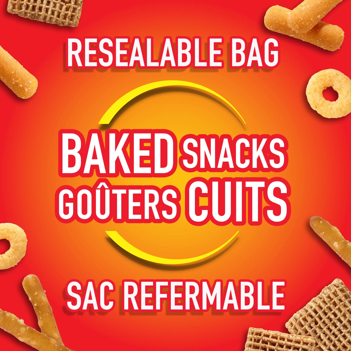 Christie Bits & Bites Original Snack and Cracker Mix, 145 g