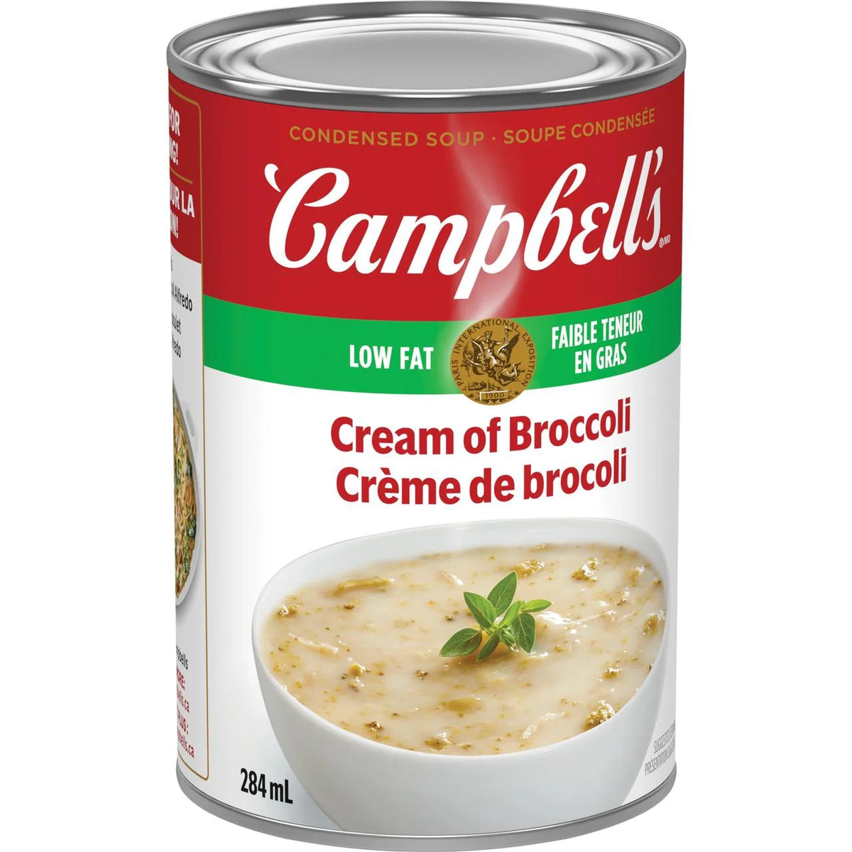 Campbell's Low Fat Cream of Broccoli Condensed Soup, 284 mL