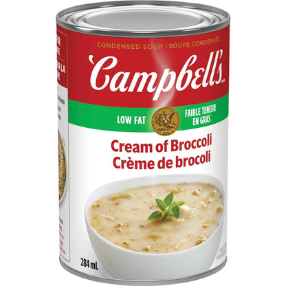 Campbell's Low Fat Cream of Broccoli Condensed Soup, 284 mL