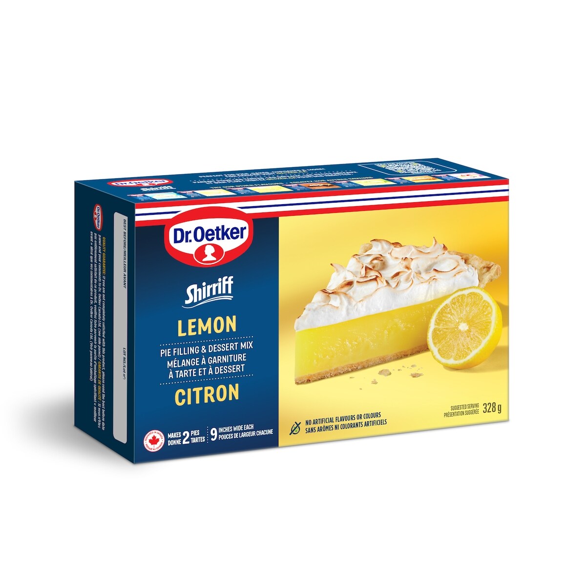 Shirriff Lemon Pie Filling & Dessert Mix, 328 g
