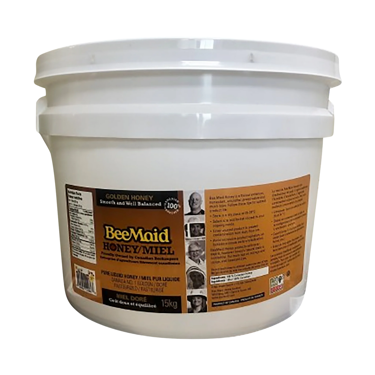 BeeMaid 100% Pure Liquid Honey, 15 kg