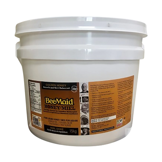 BeeMaid 100% Pure Liquid Honey, 15 kg