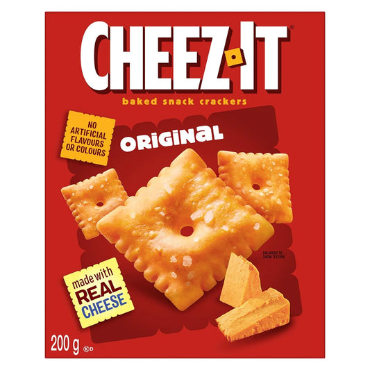 Cheez-It Original Baked Snack Crackers, 200 g