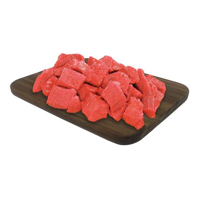 Stewing Beef Cubes, Approx., 550 g