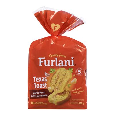 Furlani Thick Sliced Parmesan and Garlic Bread, 638 g