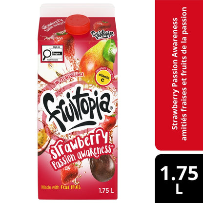 Fruitopia Strawberry Passion Awareness Fruit Juice, 1.75 L