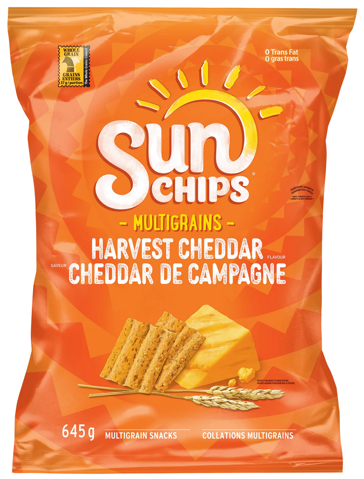 SunChips Harvest Cheddar, 645 g