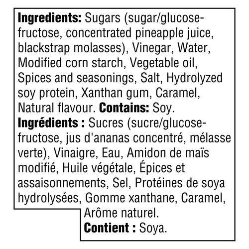 Kraft Sweet 'N Sour BBQ Sauce, 455 mL