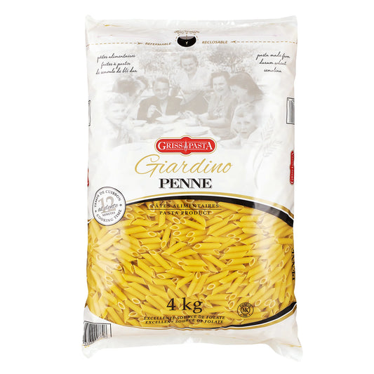 Griss Pasta Giardino Penne, 4 kg