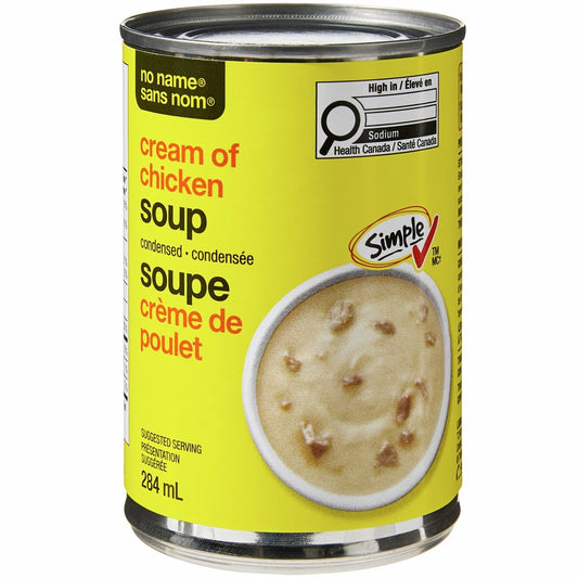No Name Cream of Chicken Condensed Soup, 284 mL