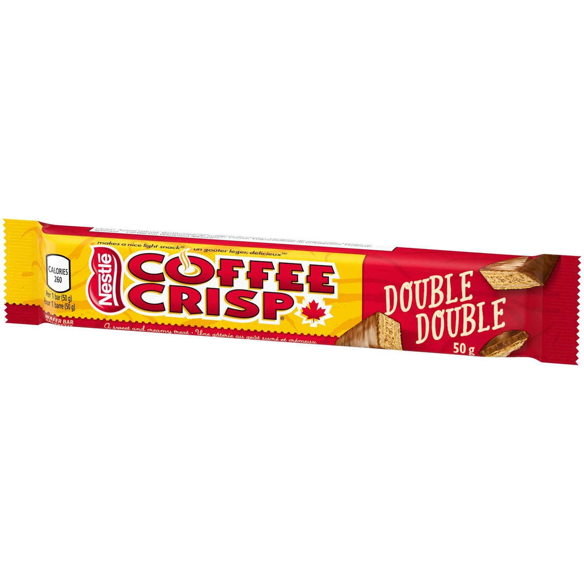 Nestlé Coffee Crisp Double Double Wafer Bar, 50 g