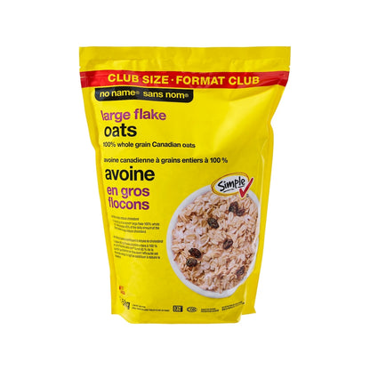 No Name Large Flake 100% Whole Grain Oats, 2.25 kg