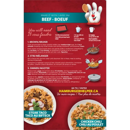 Hamburger Helper Beef Taco, 210 g