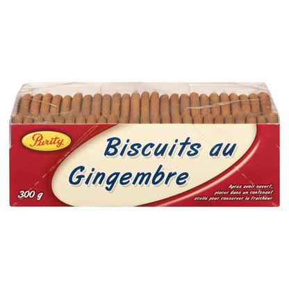 Purity Ginger Snaps Hard Round Cookies, 300 g